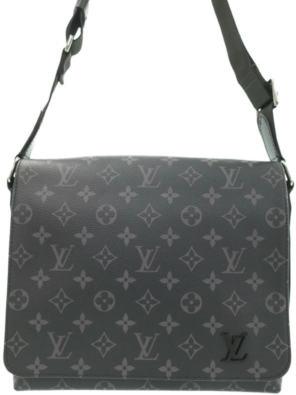 Louis Vuitton Monogram Eclipse Black District Shoulder Bag